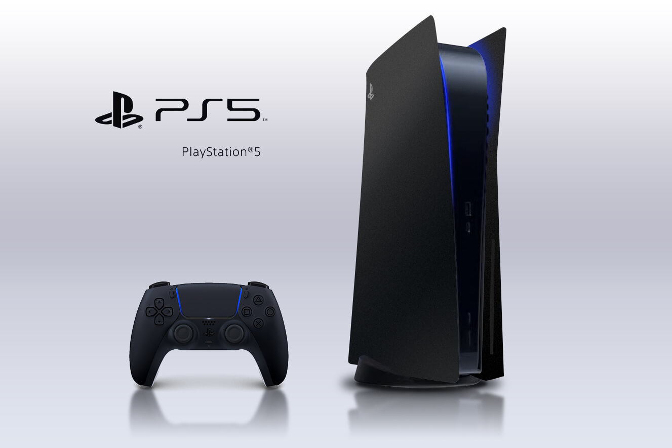 Чёрная PlayStation 5